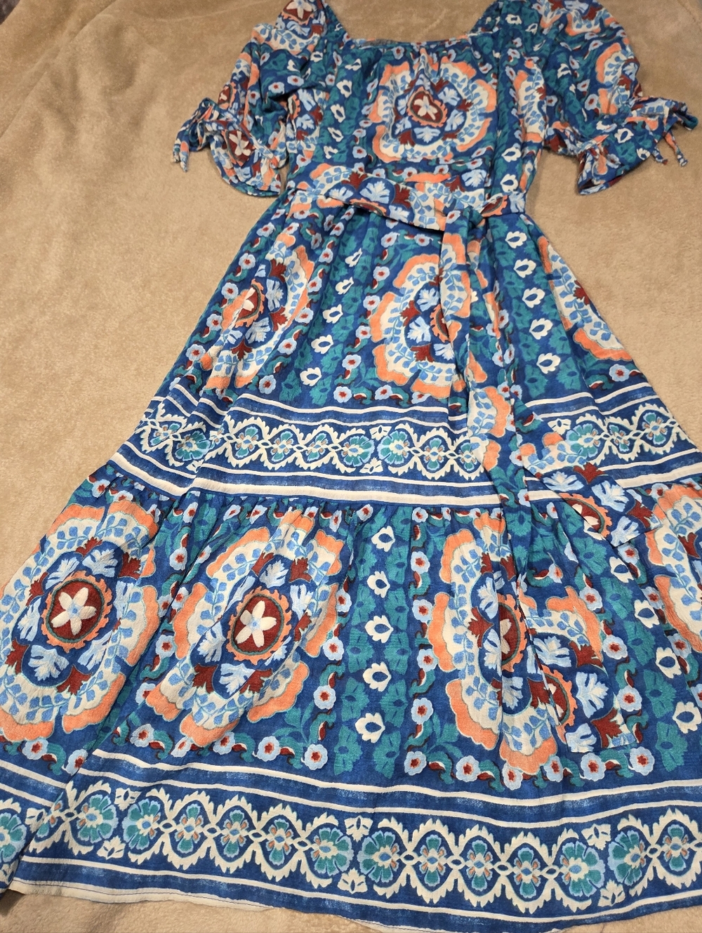 Figueroa& Flower Midi Dress M - Picture 4 of 9